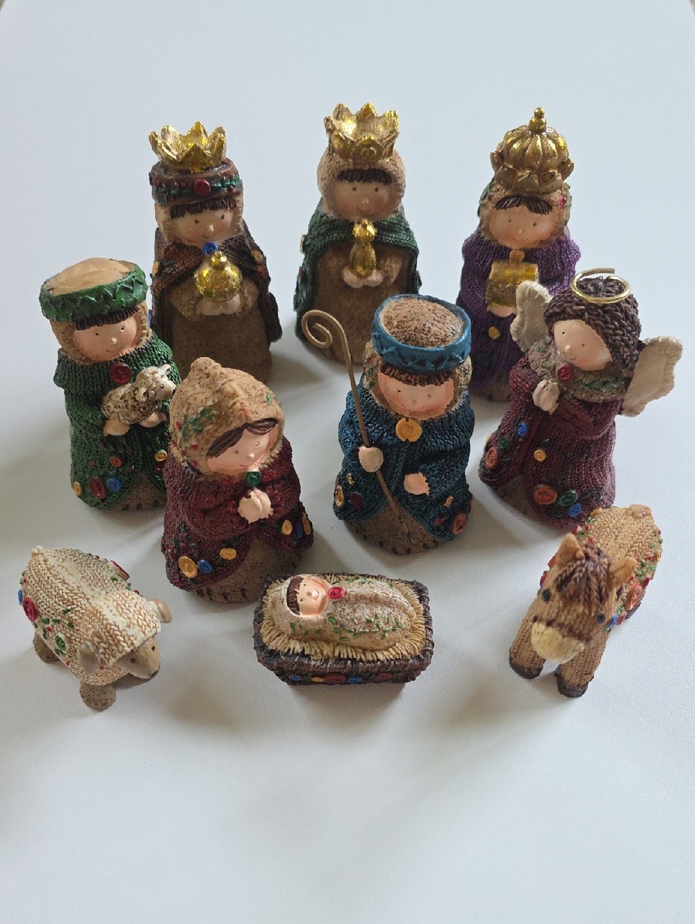 10-piece nativity set - "The Promise Of Christmas"